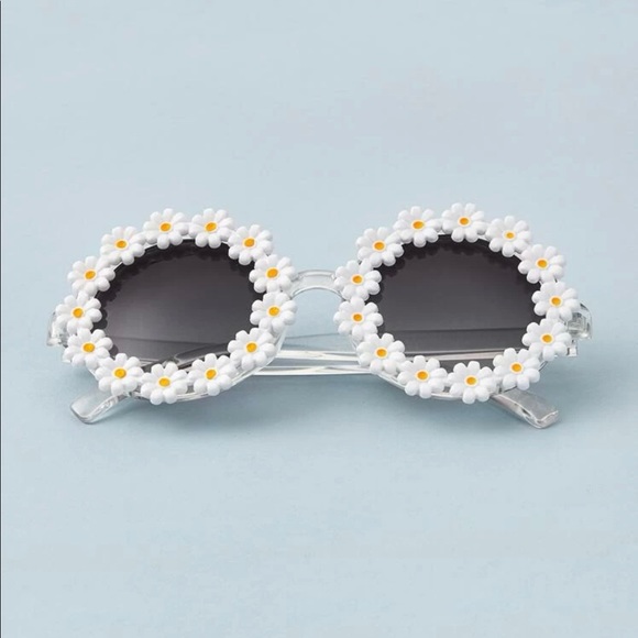 Boho Daisy 60s Vibe Retro Sunnies Sunglasses - Picture 7 of 8